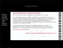 Tablet Screenshot of musikmensching.de